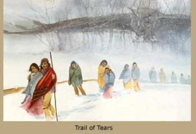 Indian Removal Act (1838 Trail of Tears)