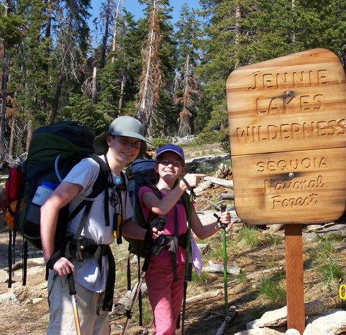 Backpacking at 10,000 feet