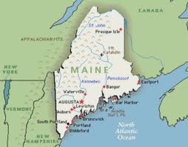 Maine Mar. 15, 1820