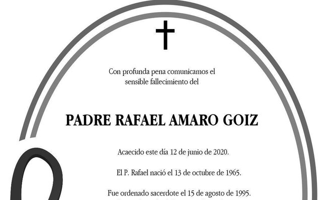 Fallecimiento del Padre Rafael García Herreros