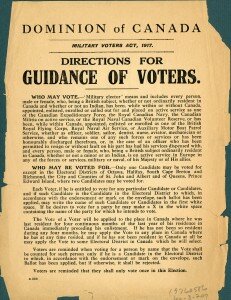 Wartime elections act (0)