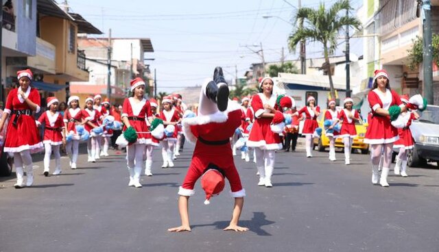 Bastonera Desfiles Navideños