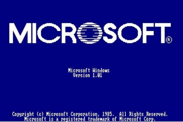Windows 1.0, sistema operativo creado por Microsoft