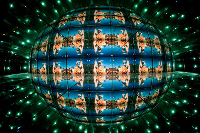 The Director gives a tour to his Students in the first part of the story