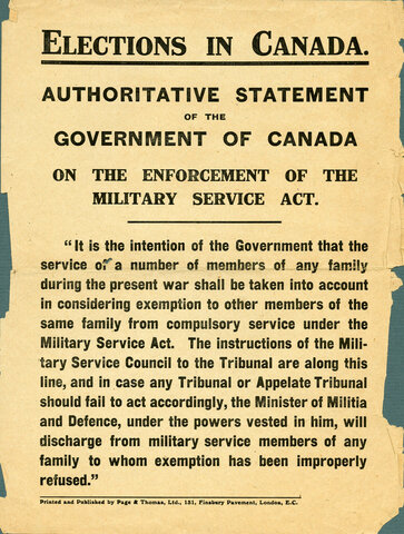 Military voters act (+1)