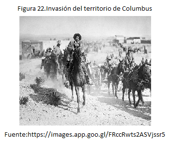 Invasión del territorio de Columbus