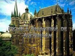 Escuela de Aquisgrán dirigida por Alcuino de York