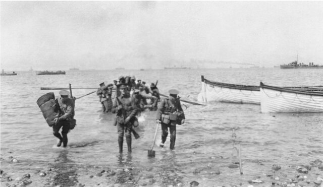 ANZAC Landing of Gallipoli