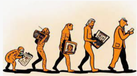 Timeline: Recorrido histórico de los medios de comunicación