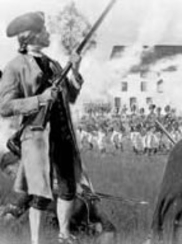 The shot heard round the world