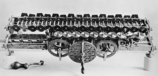 Stepped Reckoner o Máquina de Leibniz
