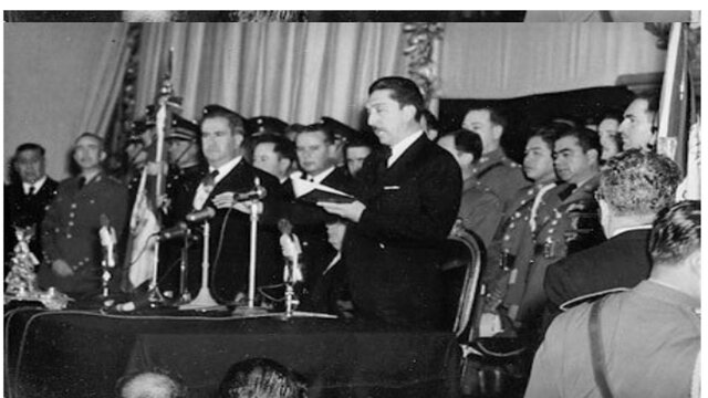 Miguel Aleman asume la presidencia de Mexico