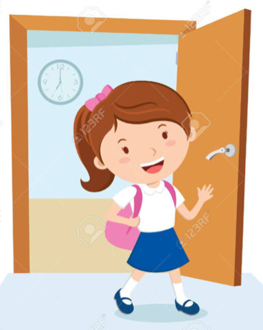 J’arrive à la maison à 14:50.