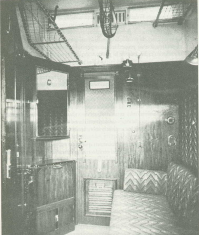 W. Gropius, tren coche-cama