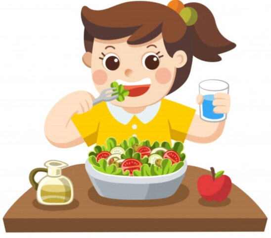 Je déjeune à 15:00.