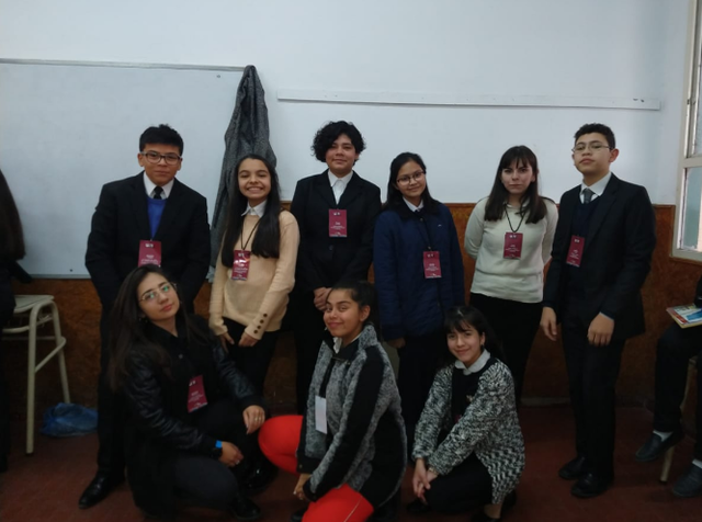 10°:1era vez participando en el Modelo de la ONU