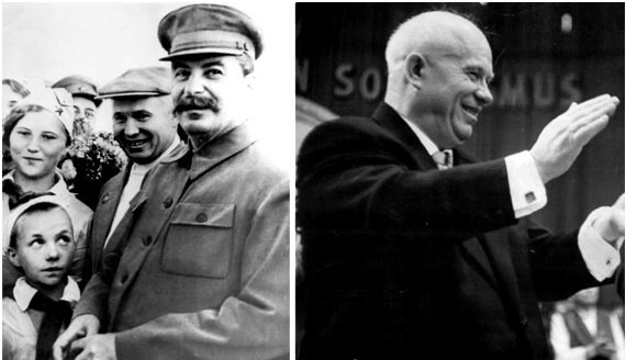 Muerte de Stalin y entrada de Khrushchev