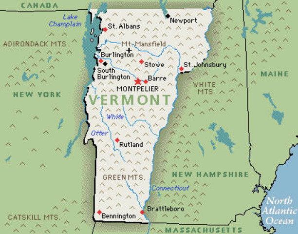 Vermont frees all slaves