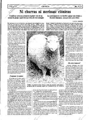 Clonación de la oveja Dolly