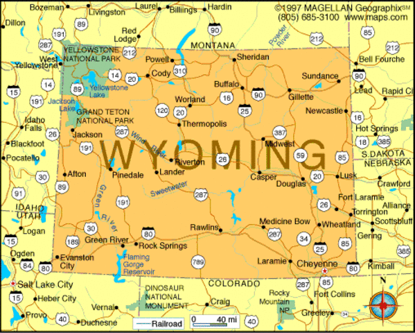 When Wyoming became a state.