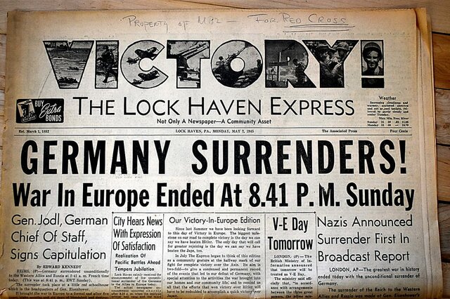 Germany surrenders
