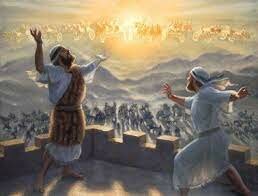 Elisha blinds the army