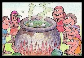 The poisoned stew made healthy