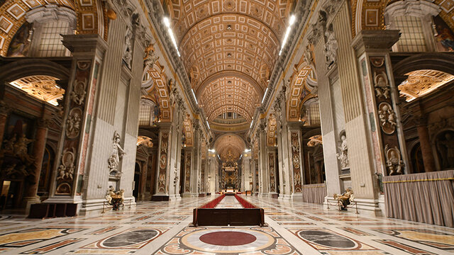 la nuova basilica di san pietro