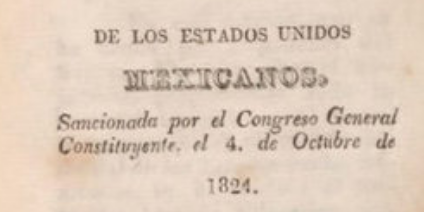 PRIMERA ADMINISTRACIÓN PÚBLICA FEDERAL