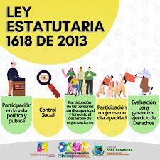 LEY ESTATUITARIA 1618 DE 2013