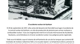 Timeline: Accidente nuclear en Kyshtym