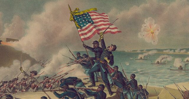 54th Massachusetts Fight at Fort Wagner