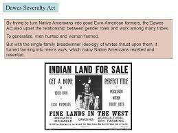 Dawes Severalty Act