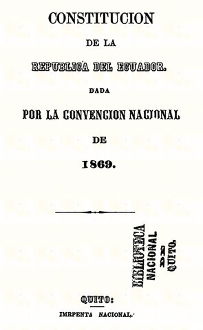 Constitución de 1869
