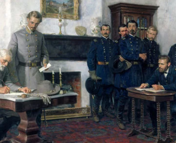 Surrender at Appomattox Courthouse