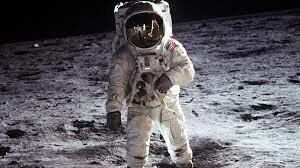 The first moon landing