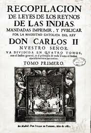 LAS LEYES NUEVA DE INDIA  DE 1542