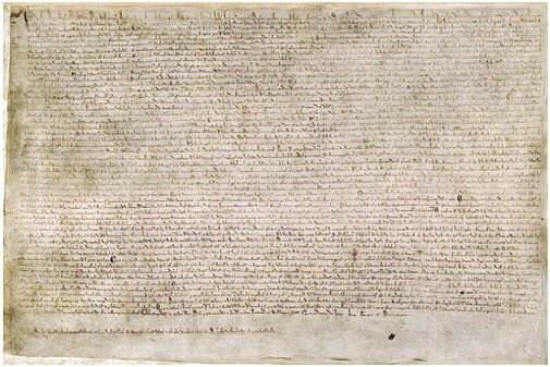 Declaración de la Carta Magna de Inglaterra (1215)