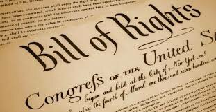 The bill of rights was written