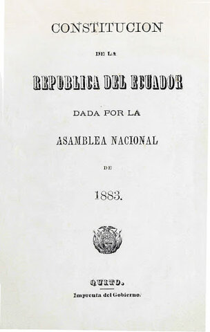 Constitución  de 1883