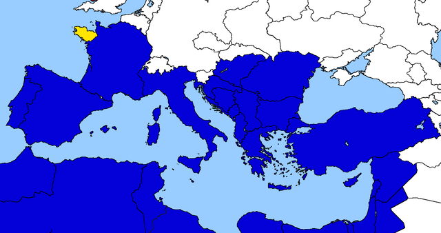 Entrata della Bretagna nell'Unione Euro-Mediterranea.