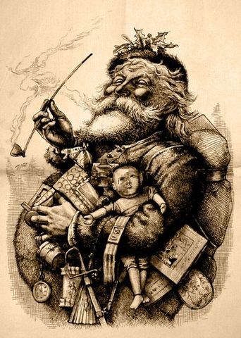 Santa Claus - Colonial America
