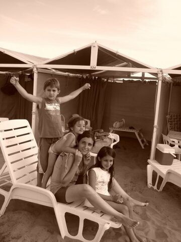 Mis primeras vacaciones en la playa