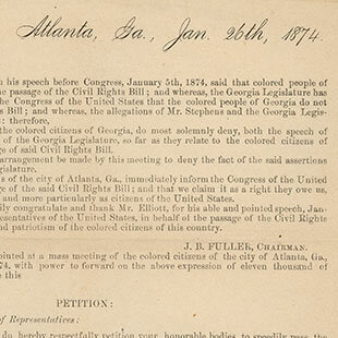 Congress Passes the First Civil Rights Act