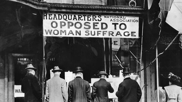 The First Women’s Suffrage Amendment was Introduced in Congress, but was Defeated