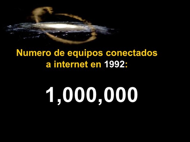 1 millón de computadoras conectadas.