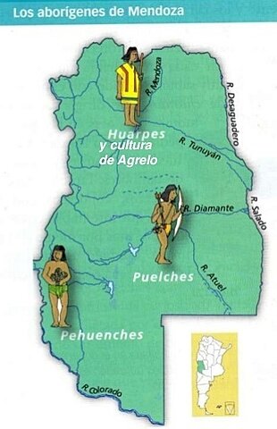 Huarpes, Puelches y Pehuenches