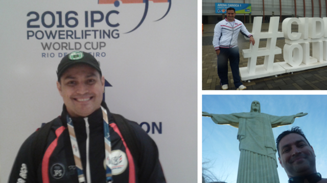 Participacion en el Mundial Powerlifting Rio 2016
