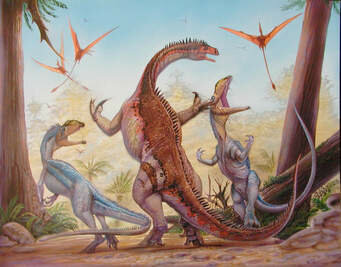 Colonización de los Dinosaurios