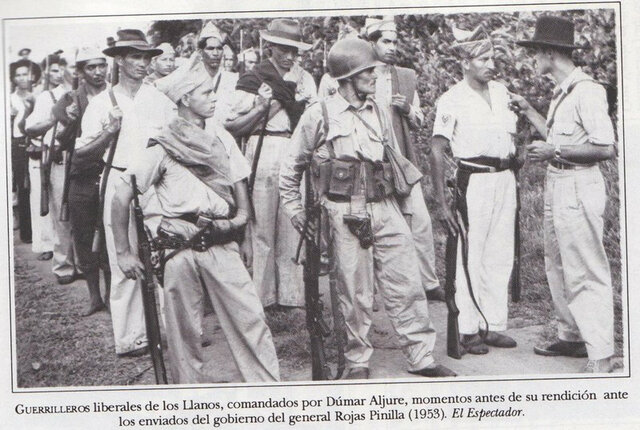 Creación de Guerrillas en los llanos Orientales.